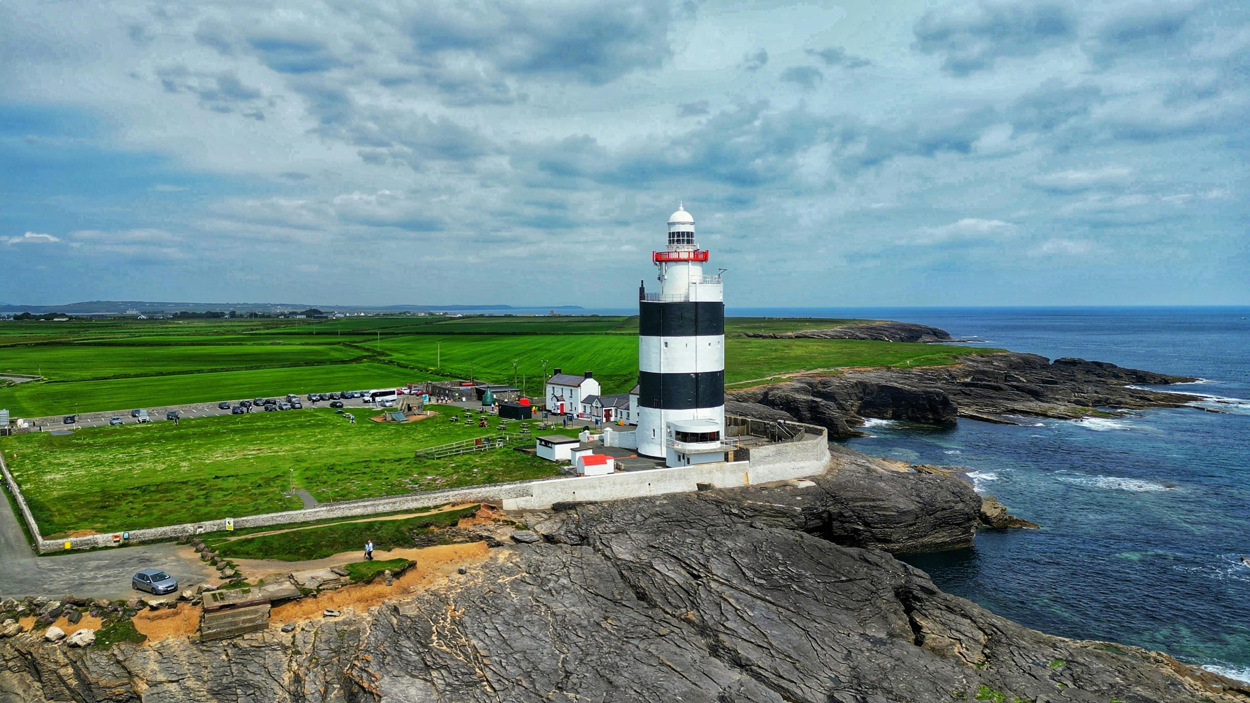 Lighthouse in Ireland Country Landscape